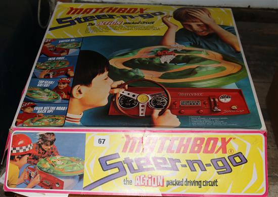 Matchbox car racing game